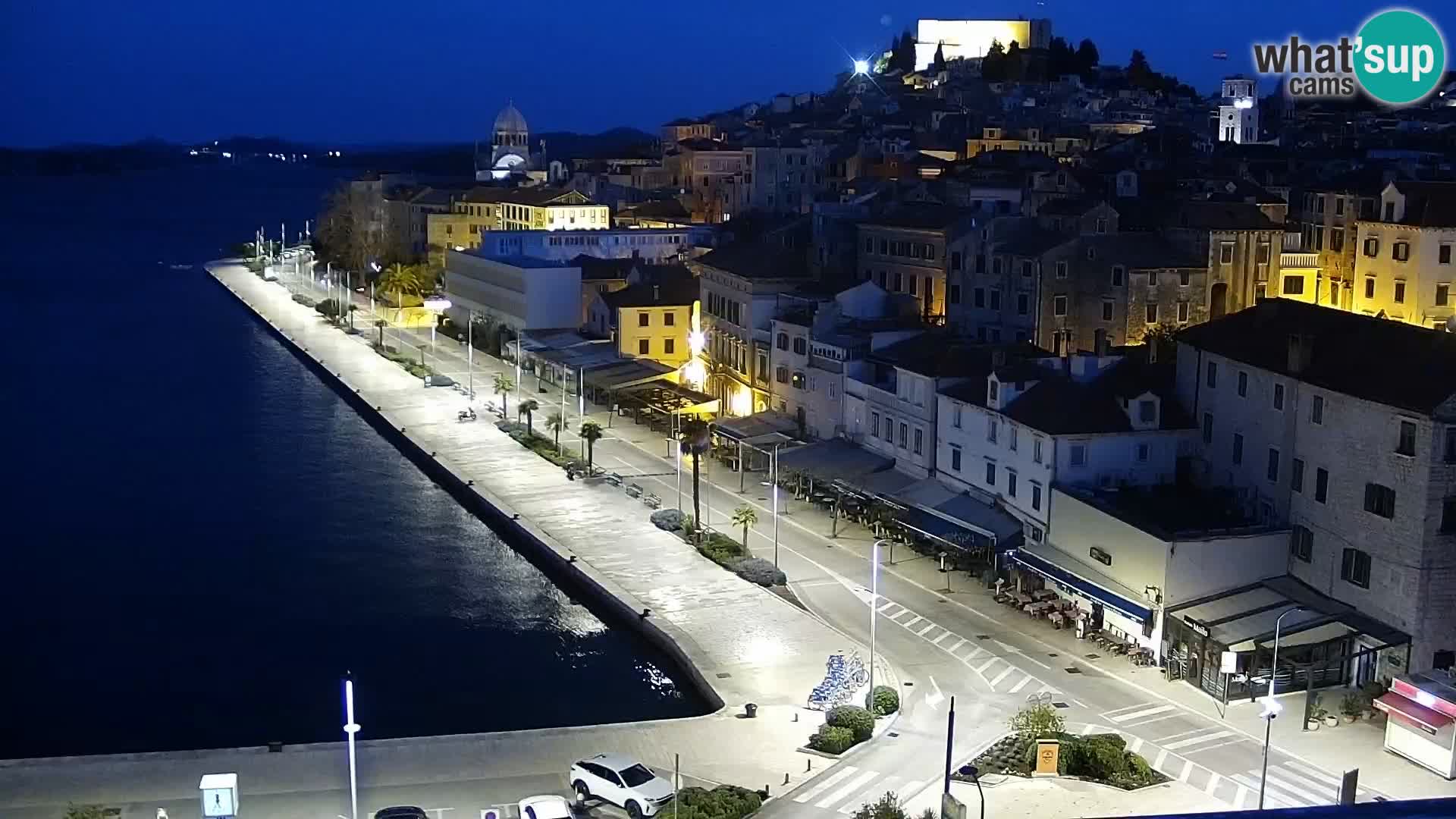 Webcam Šibenik – view from hotel Bellevue