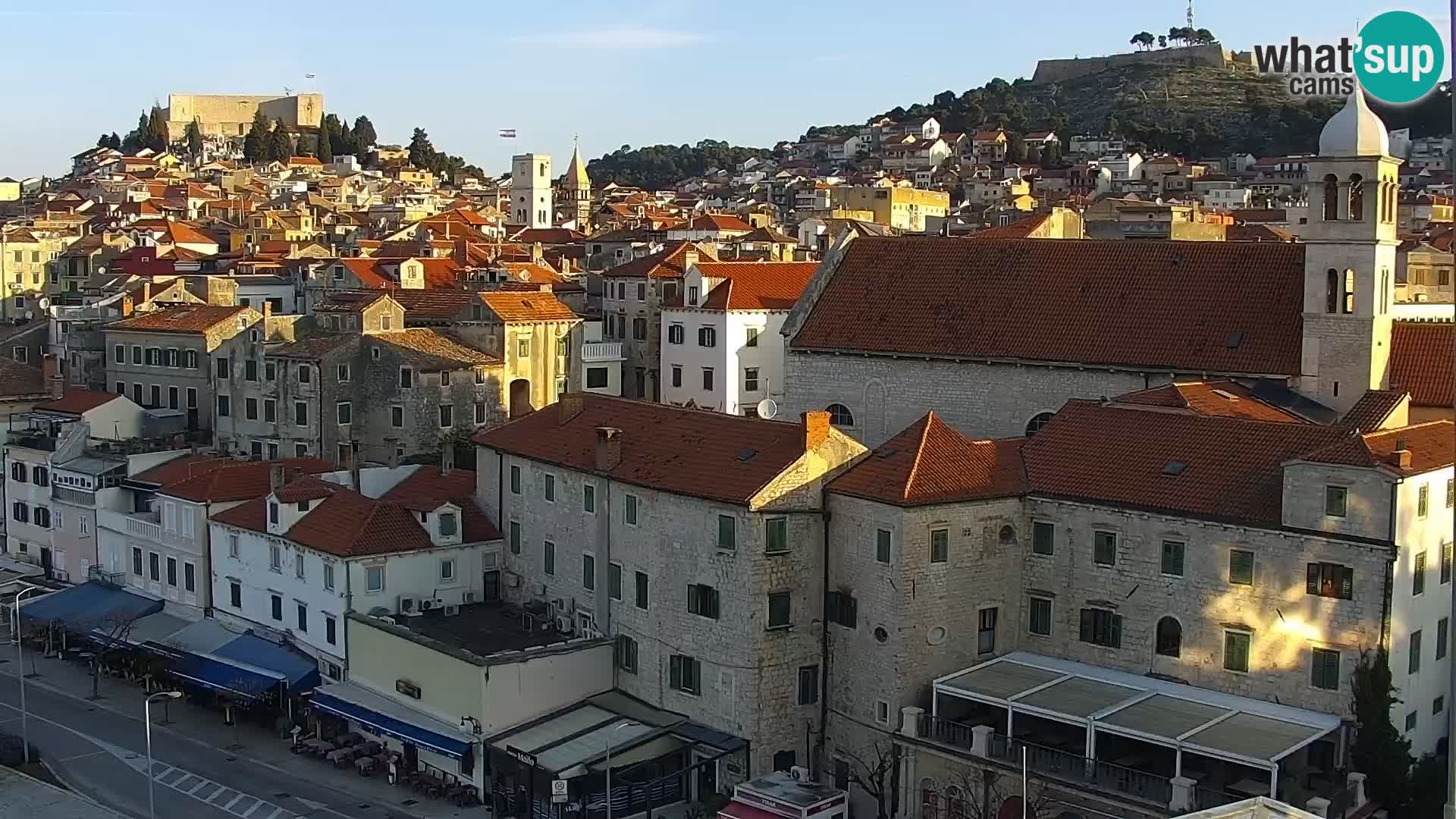 Webcam Šibenik – view from hotel Bellevue