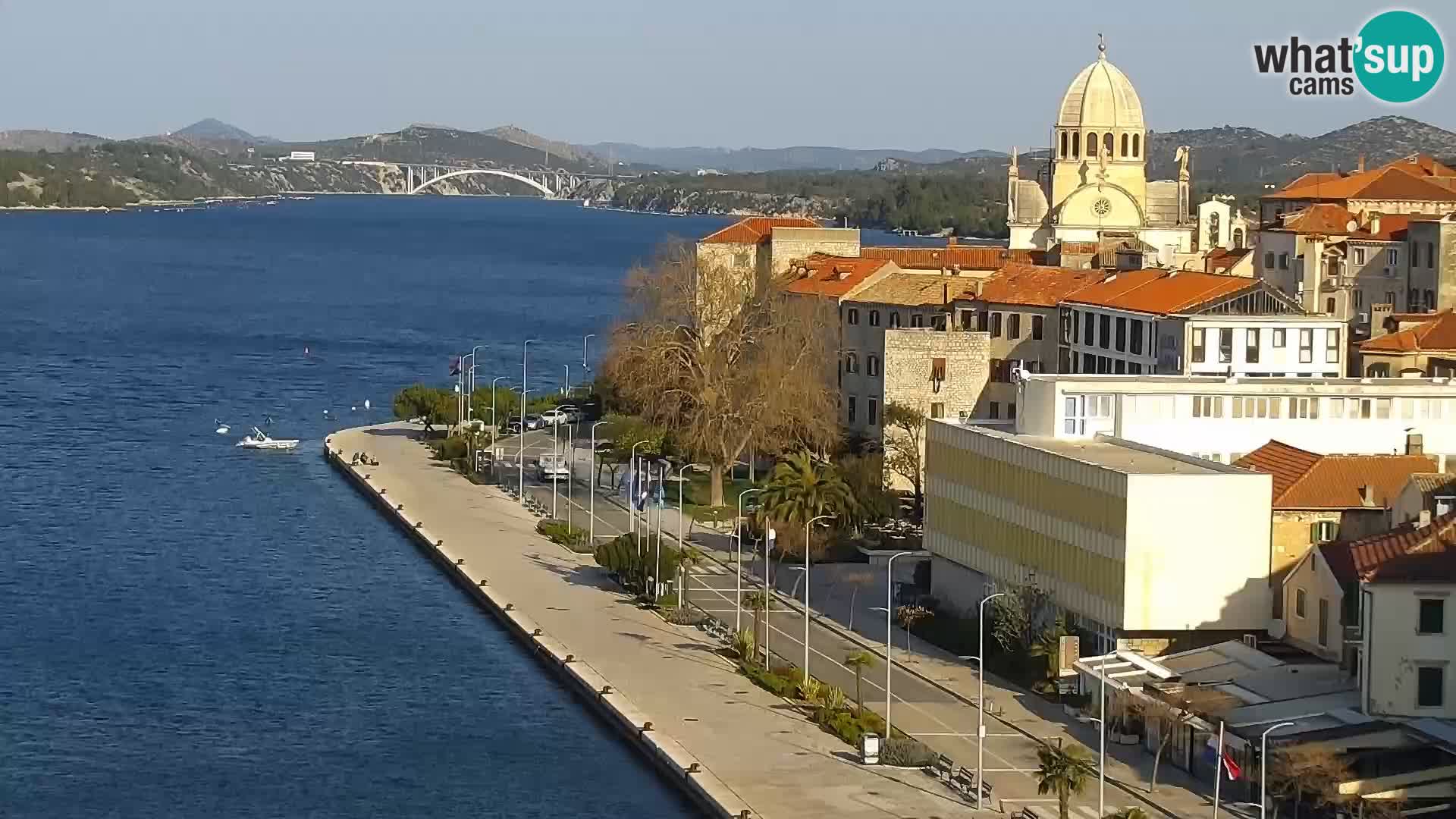 Webcam Šibenik – view from hotel Bellevue