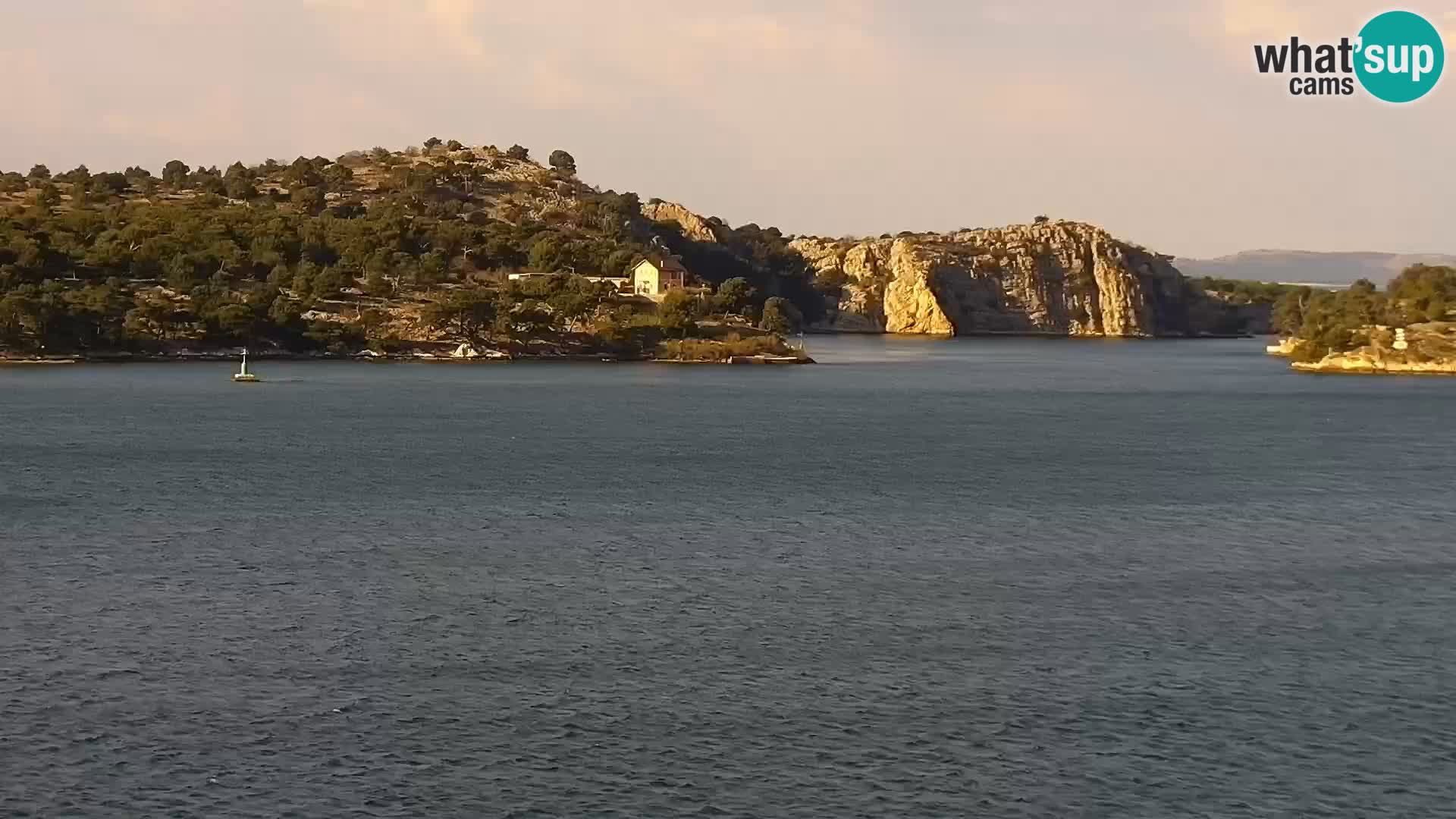 Webcam Šibenik – view from hotel Bellevue