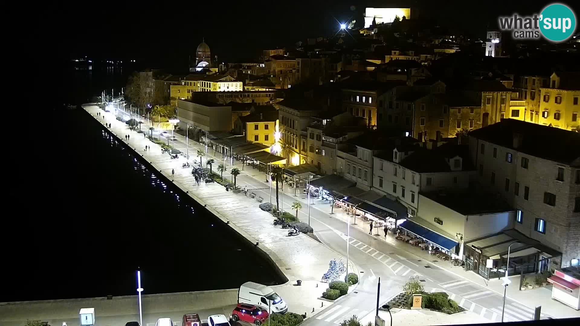 Webcam Šibenik – view from hotel Bellevue