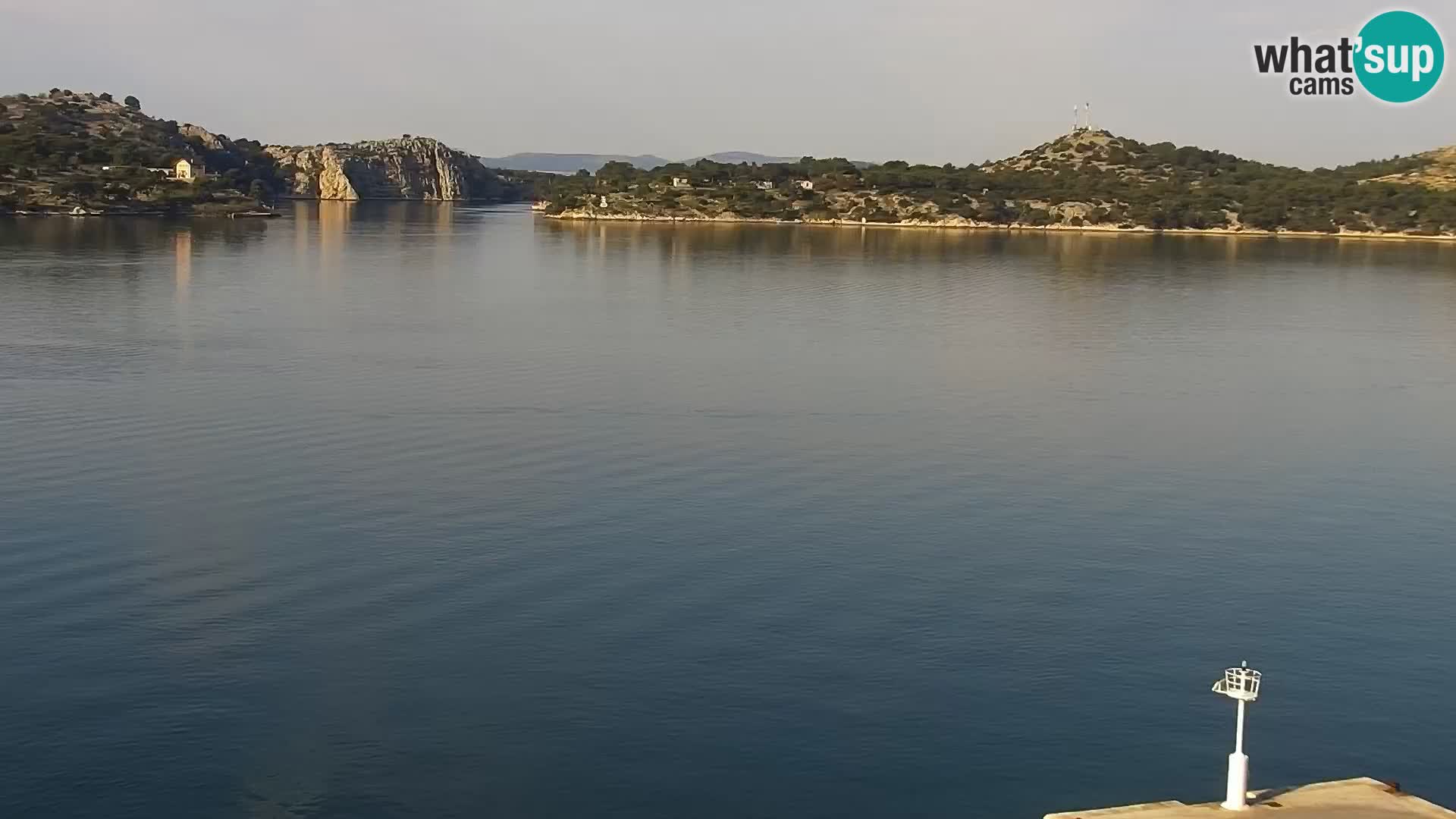 Webcam Šibenik – view from hotel Bellevue