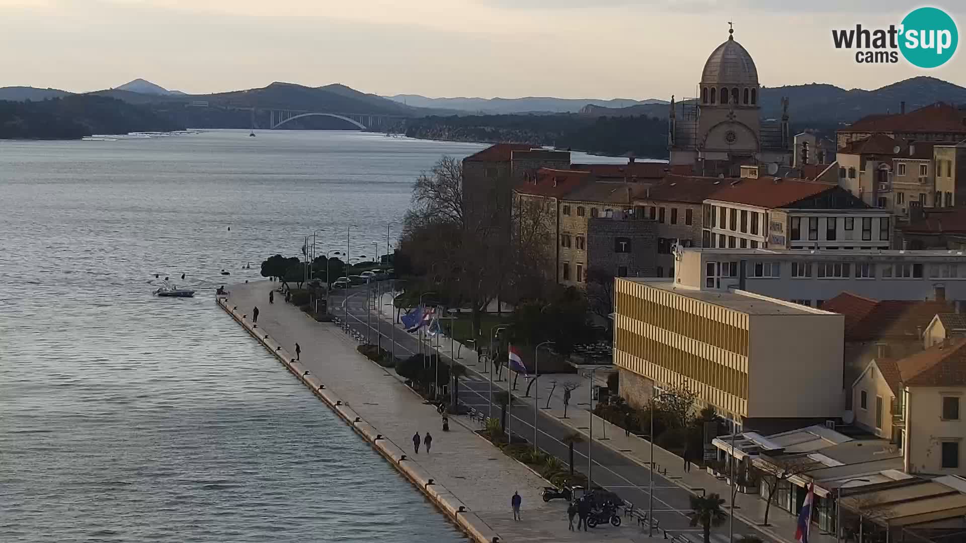 Webcam Šibenik – panorama Bellevue Hotel