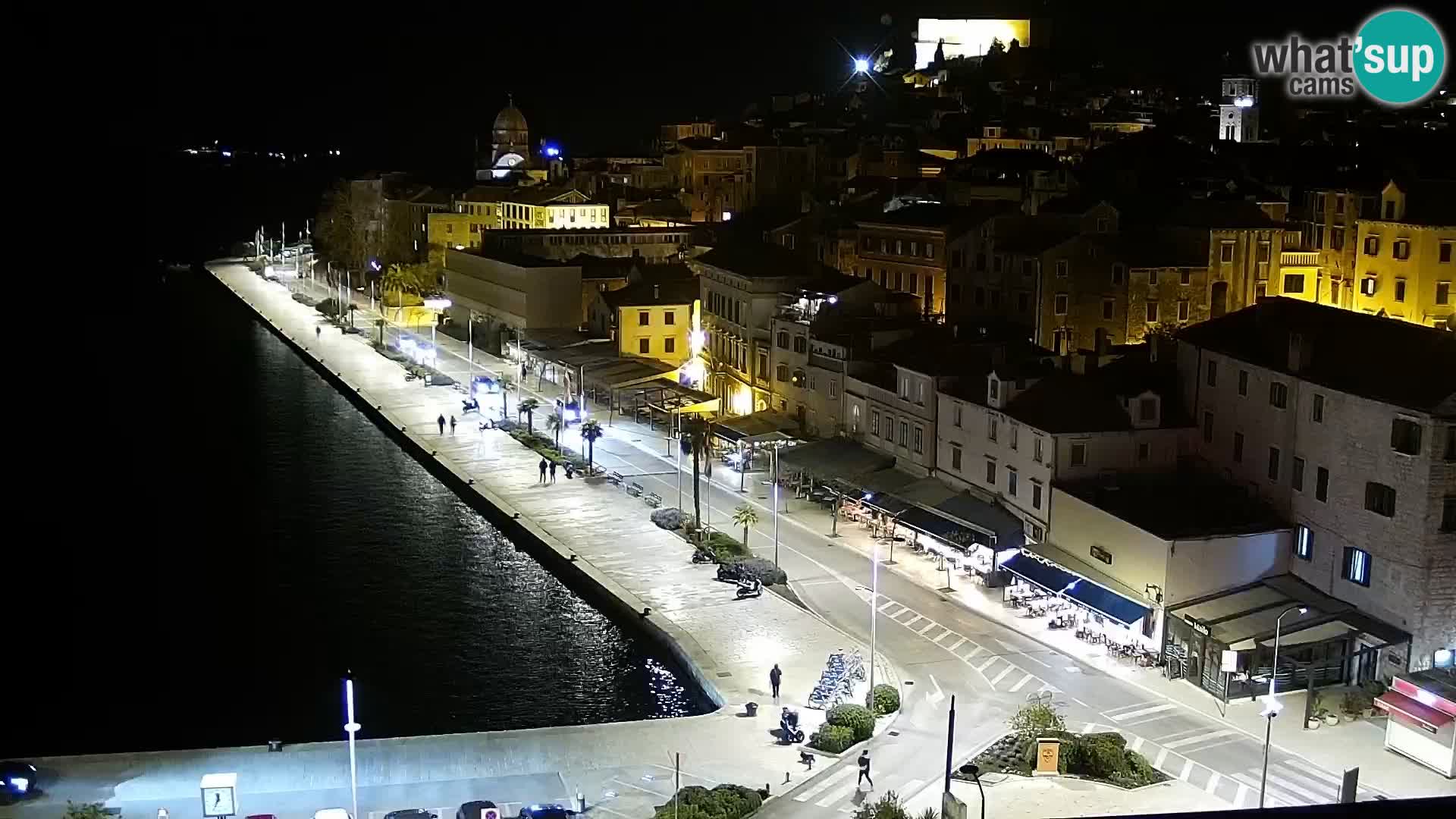 Webcam Šibenik – view from hotel Bellevue