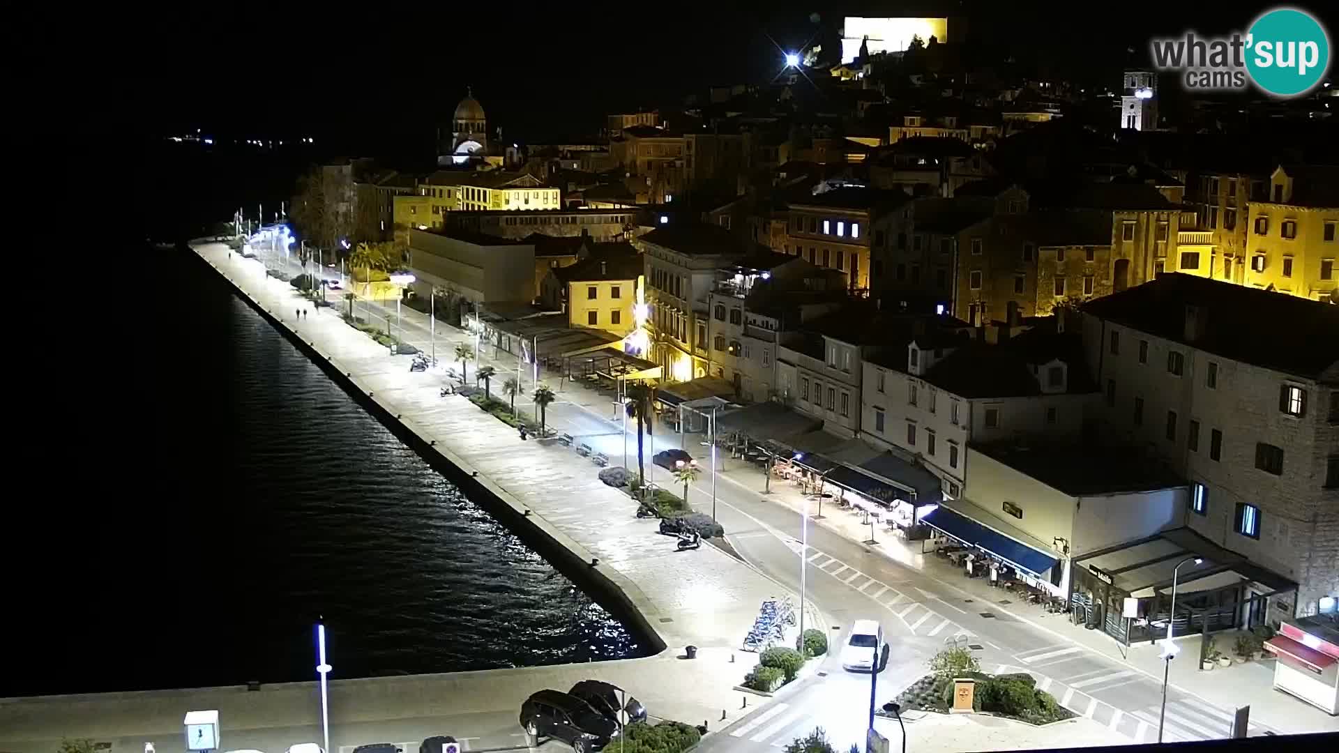 Webcam Šibenik – view from hotel Bellevue