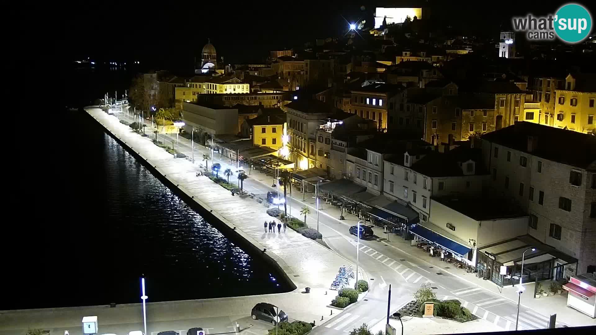 Webcam Šibenik – view from hotel Bellevue