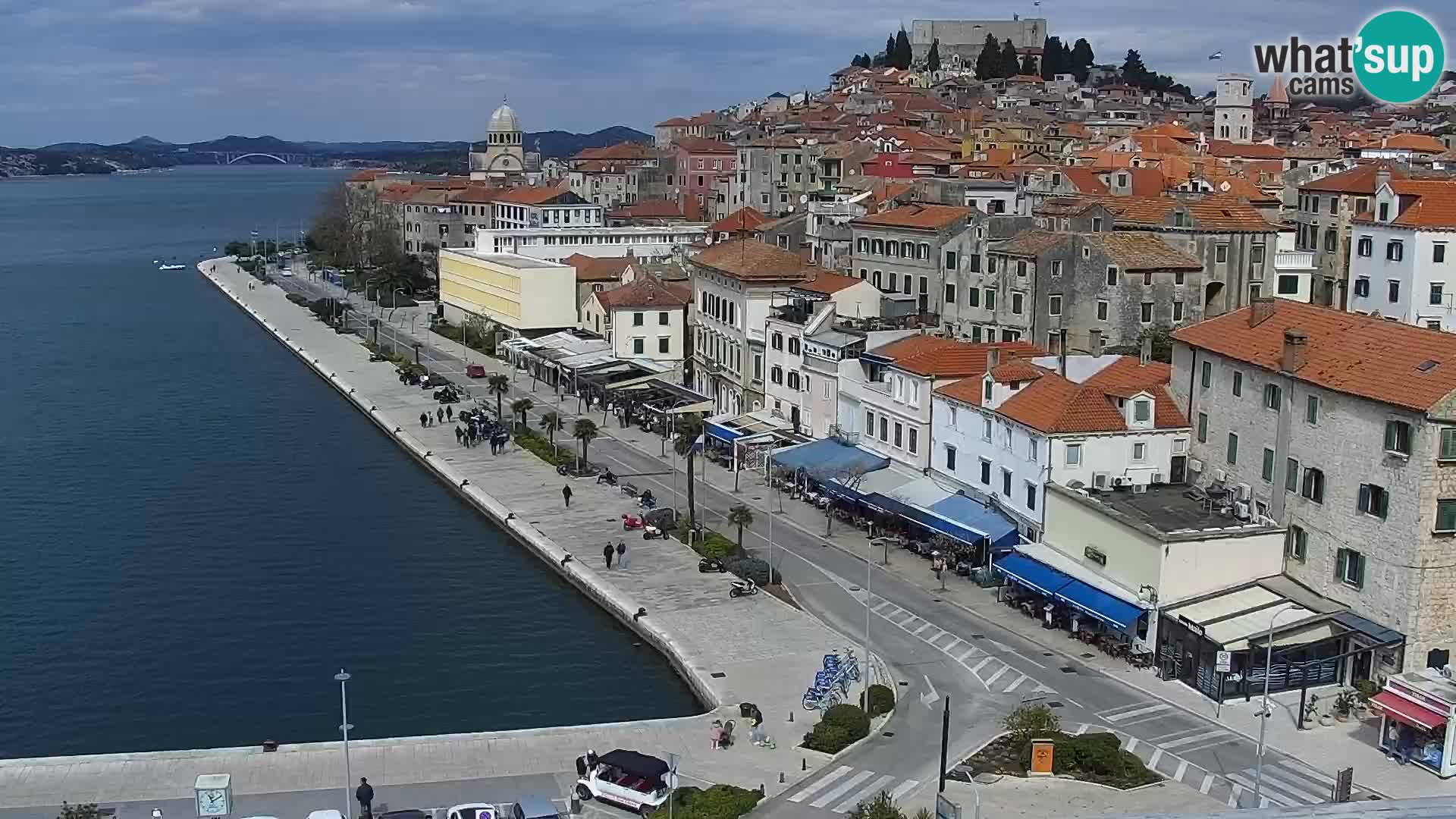 Webcam Šibenik – panorama Bellevue Hotel