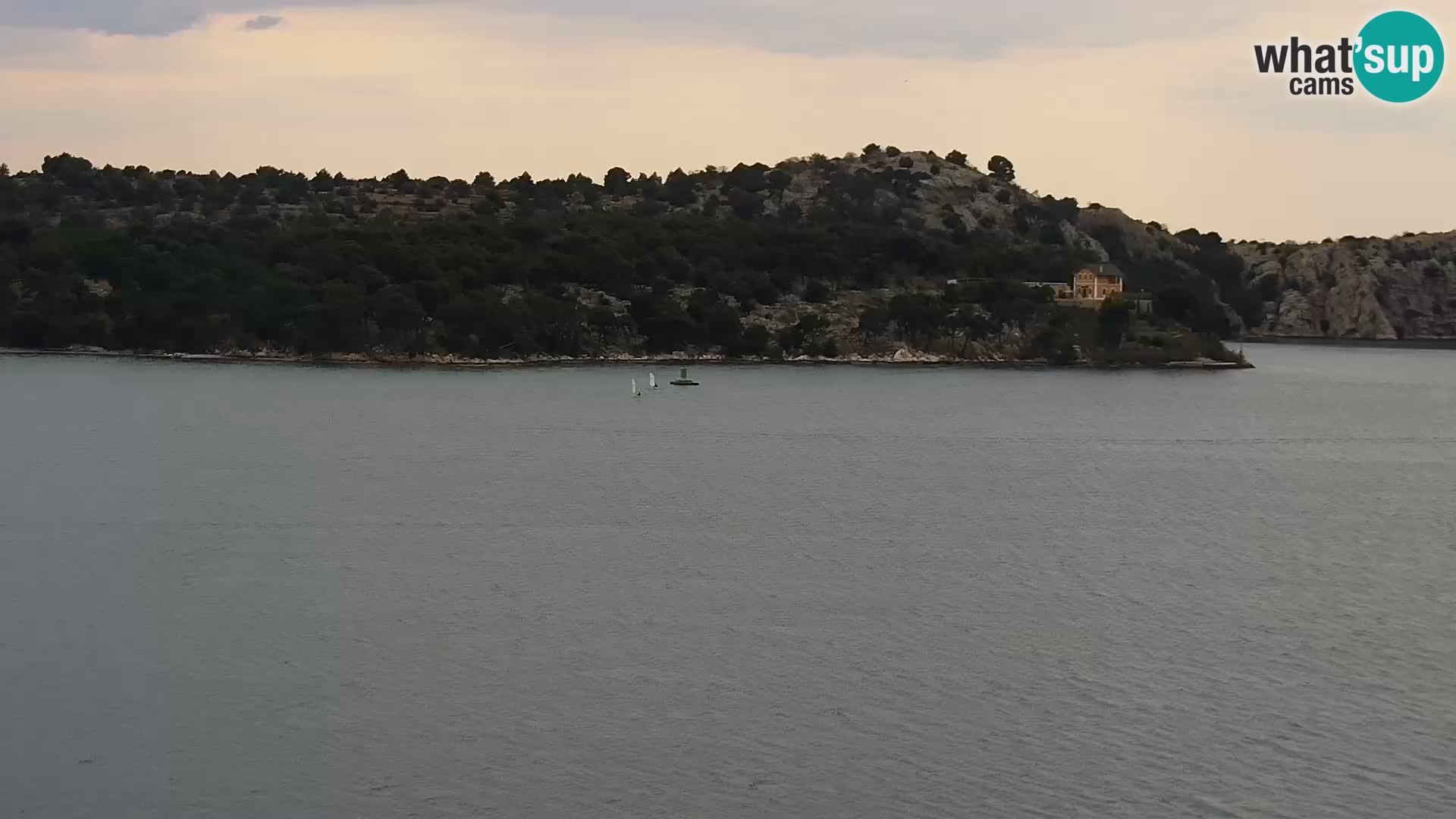 Webcam Šibenik – view from hotel Bellevue