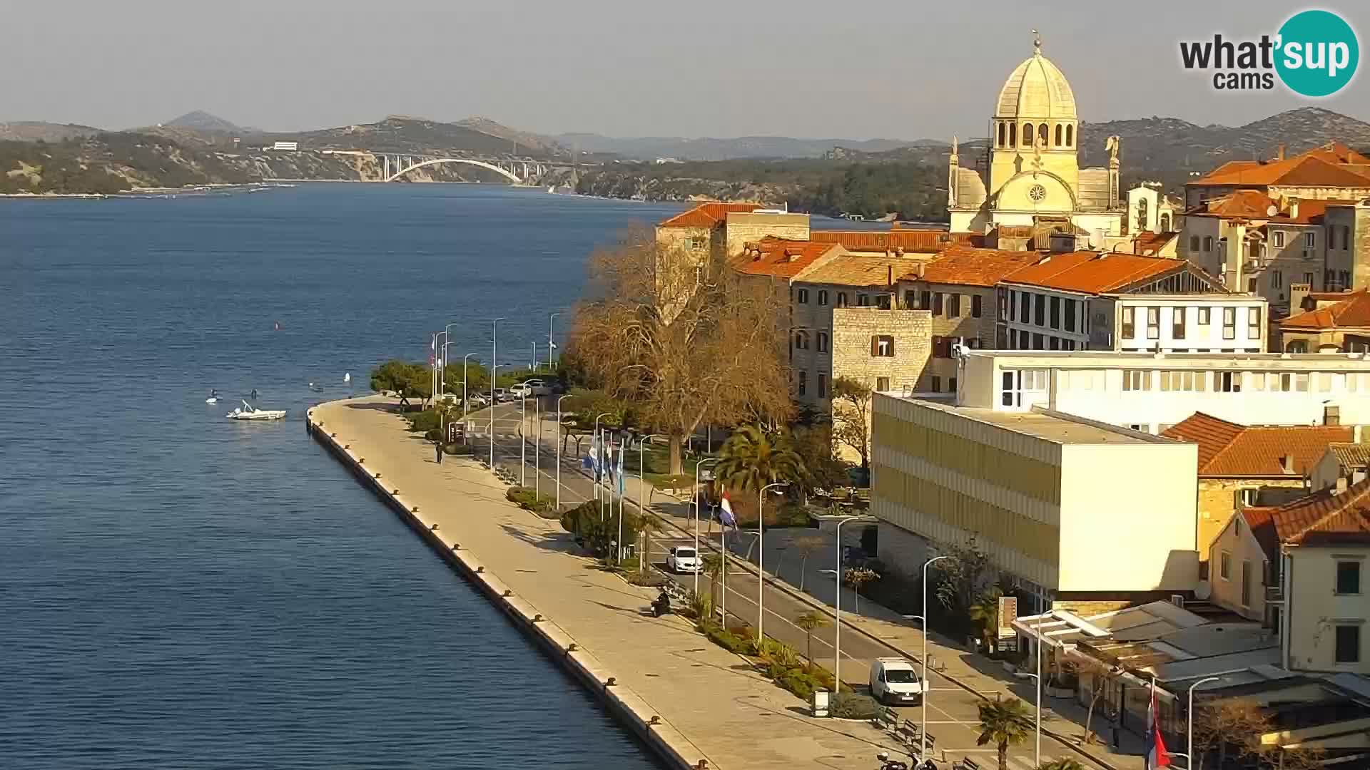 Webcam Šibenik – view from hotel Bellevue