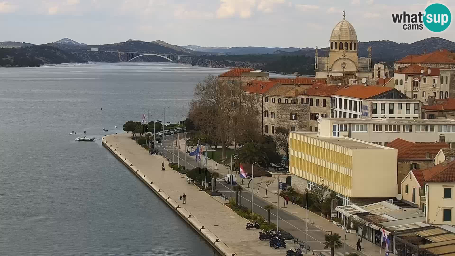 Webcam Šibenik – panorama Bellevue Hotel
