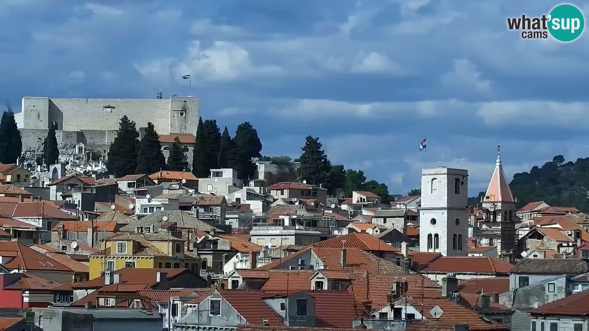 Webcam Šibenik – panorama Bellevue Hotel