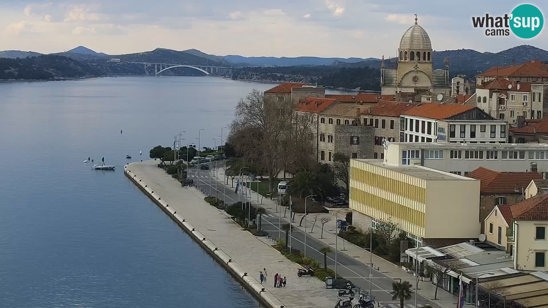 Webcam Šibenik – view from hotel Bellevue