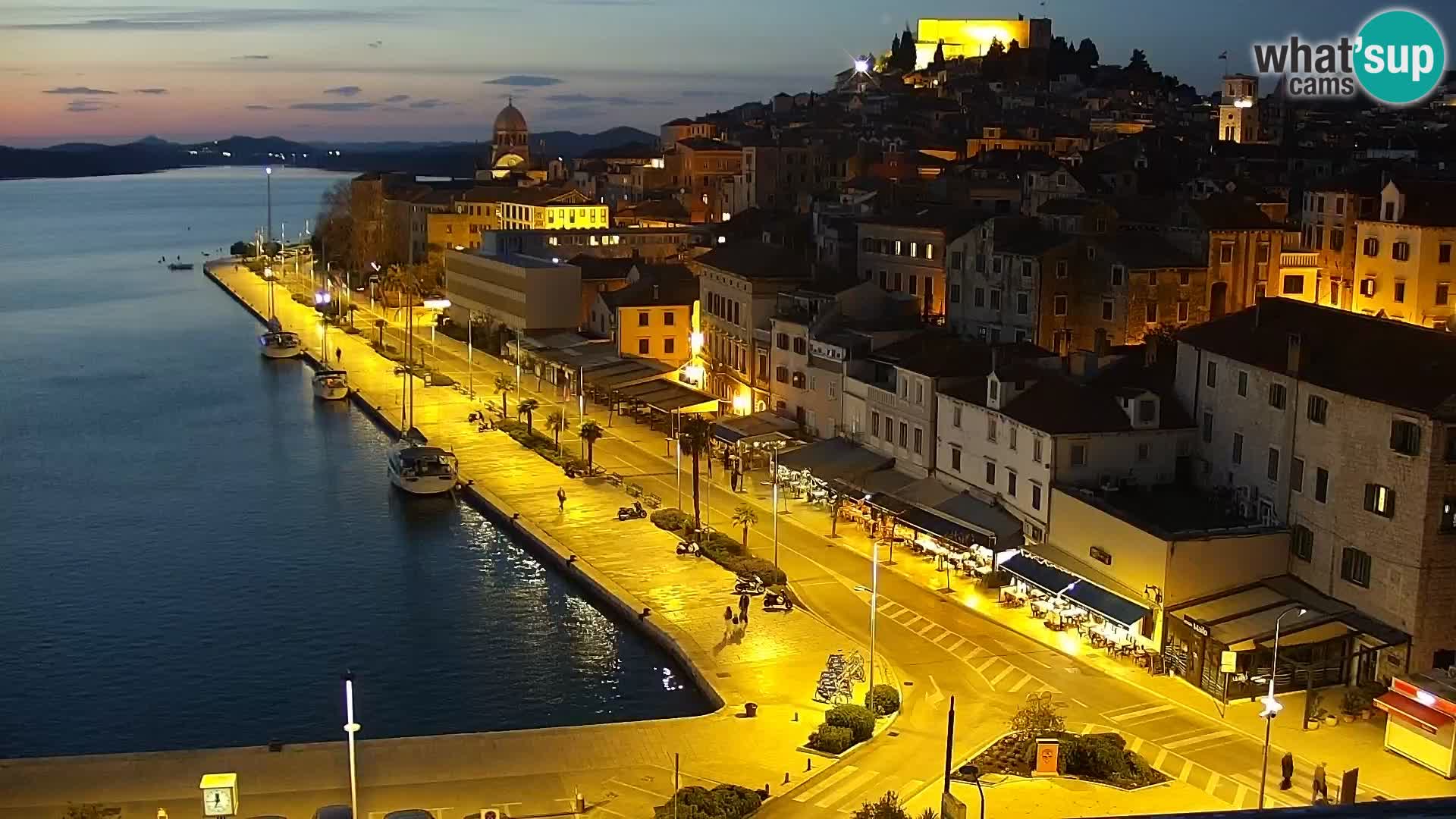 Webcam Šibenik – panorama Bellevue Hotel