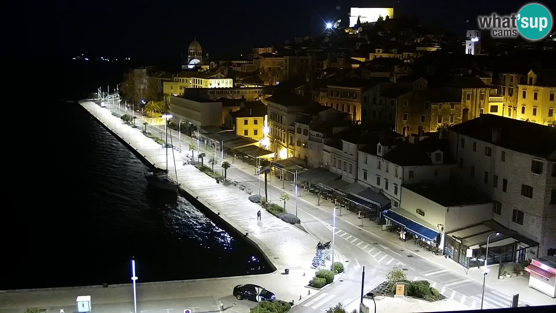 Webcam Šibenik – view from hotel Bellevue