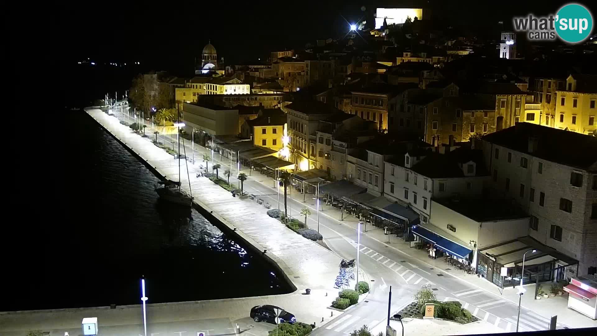 Webcam Šibenik – panorama Bellevue Hotel