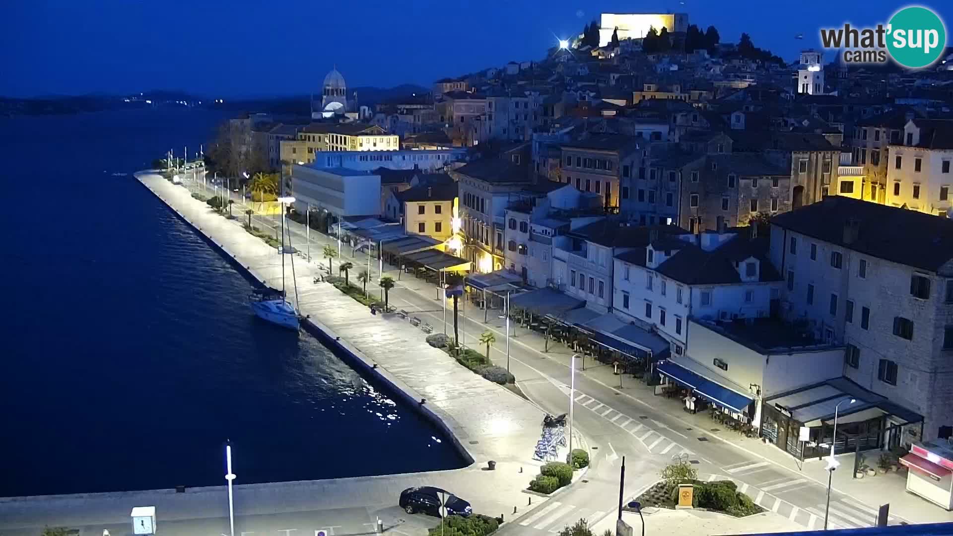 Webcam Šibenik – panorama Bellevue Hotel