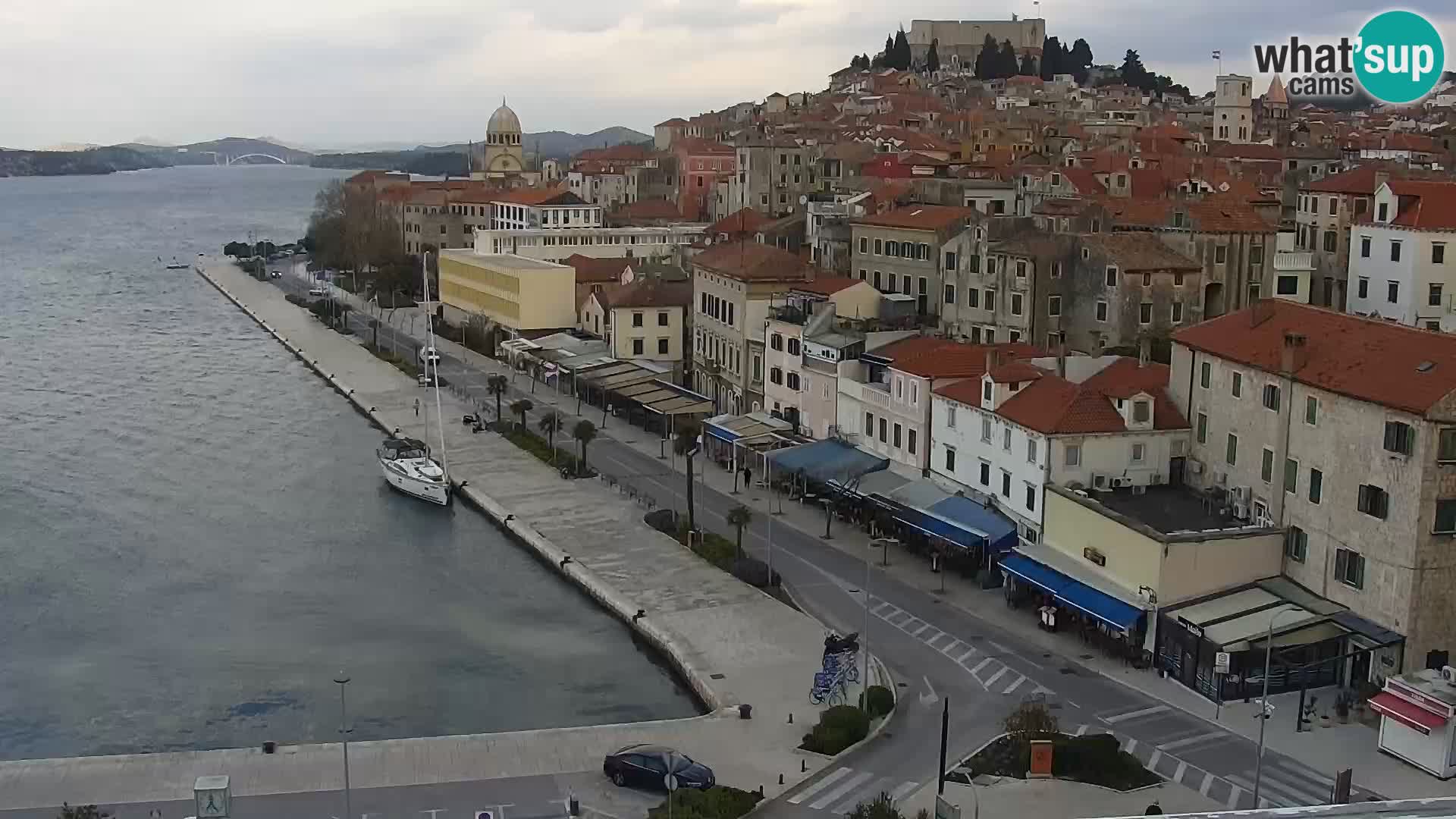 Webcam Šibenik – panorama Bellevue Hotel