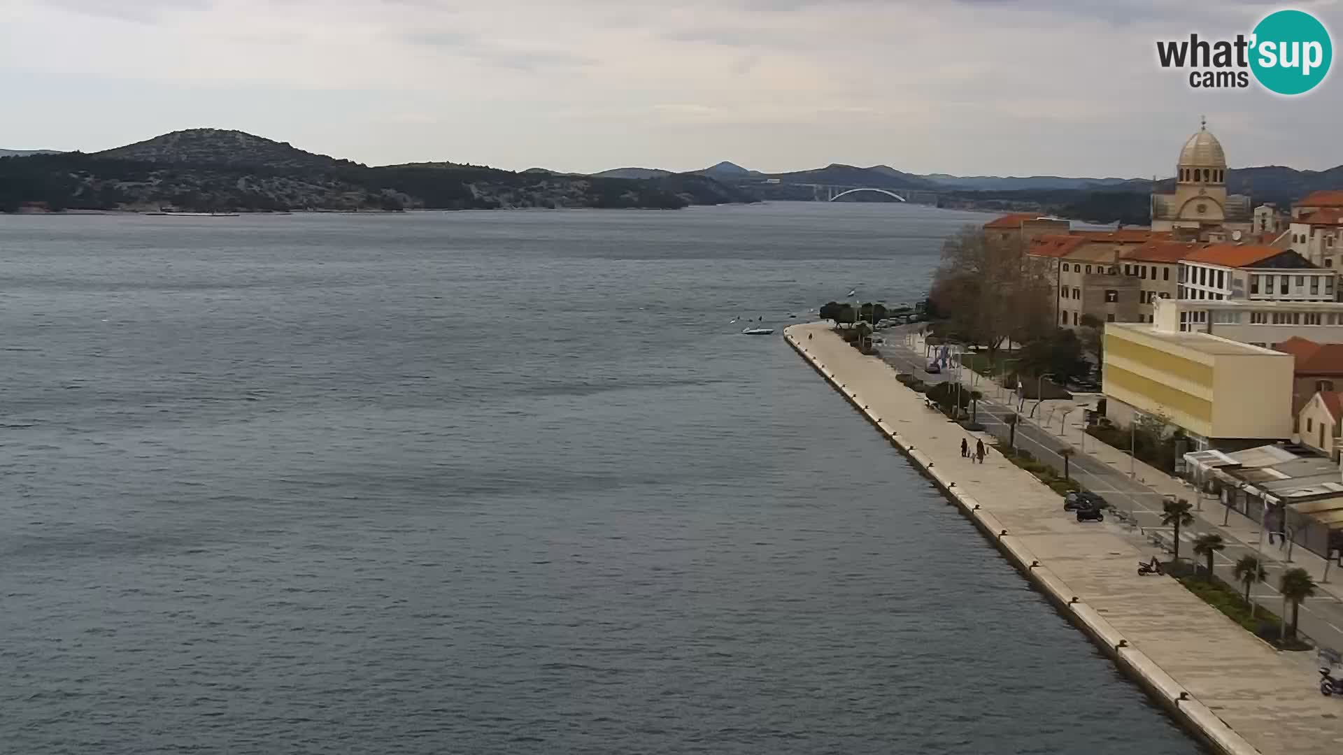 Webcam Šibenik – view from hotel Bellevue