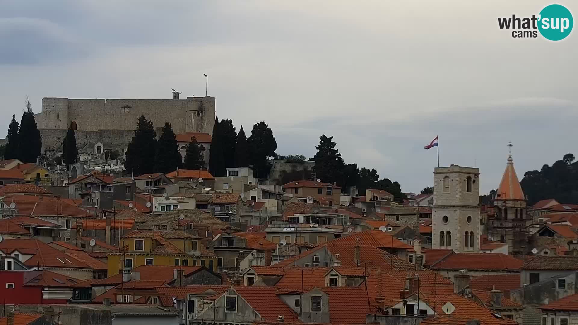 Webcam Šibenik – panorama Bellevue Hotel