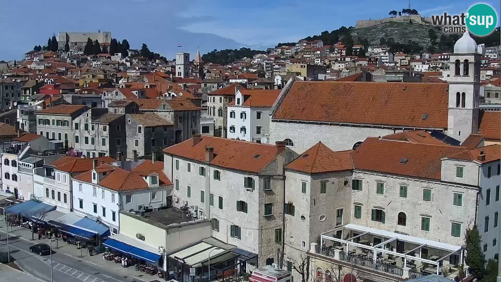 Webcam Šibenik – view from hotel Bellevue