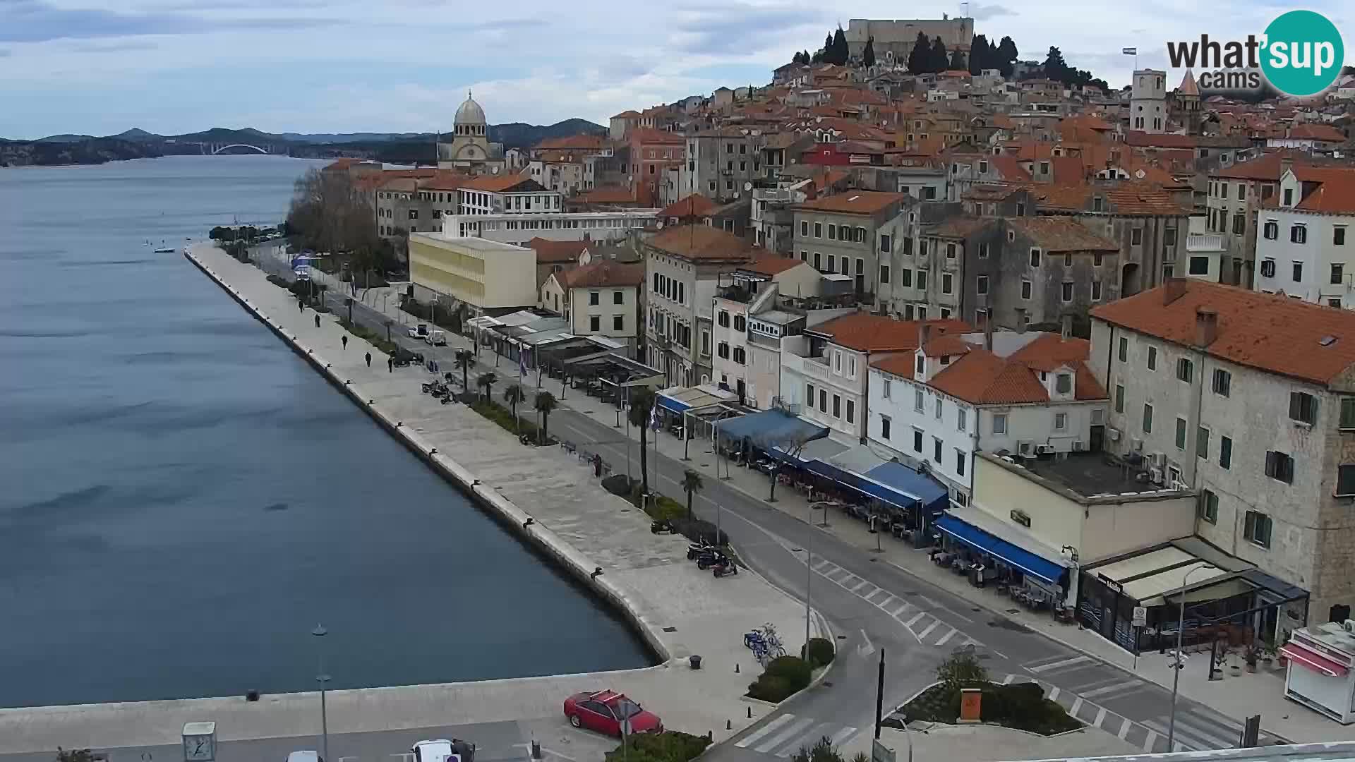 Webcam Šibenik – view from hotel Bellevue