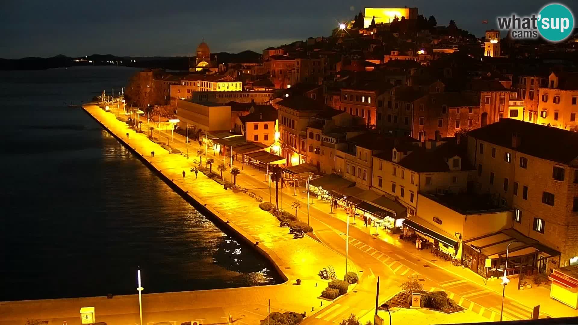 Webcam Šibenik – view from hotel Bellevue