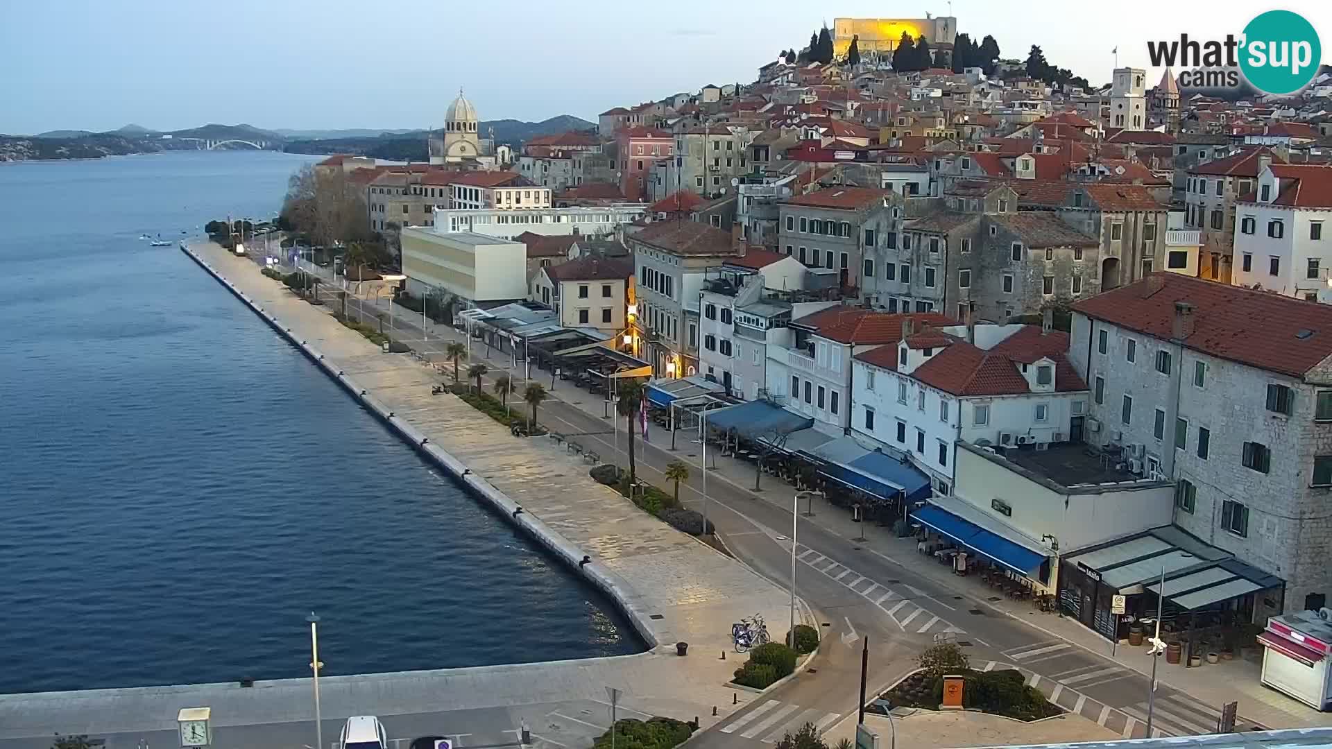 Webcam Šibenik – view from hotel Bellevue