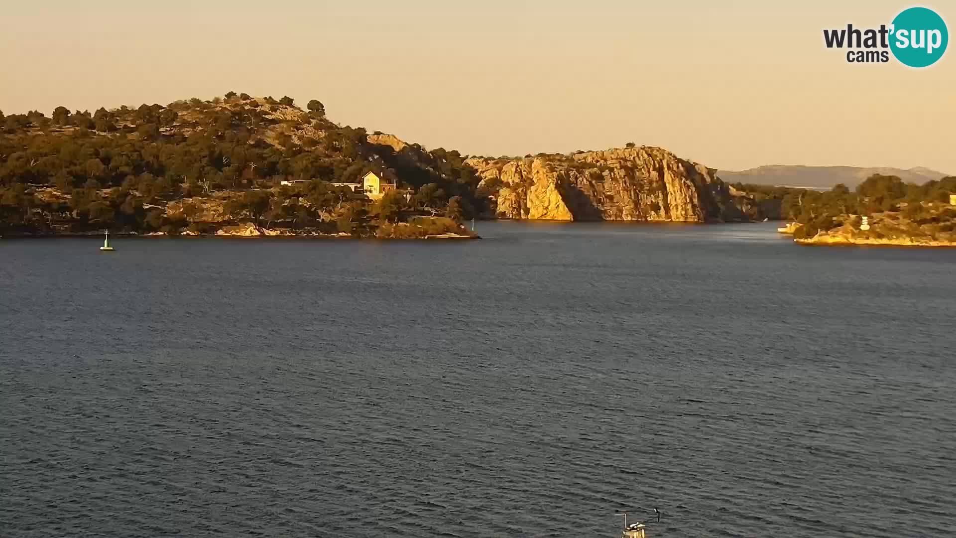 Webcam Šibenik – view from hotel Bellevue