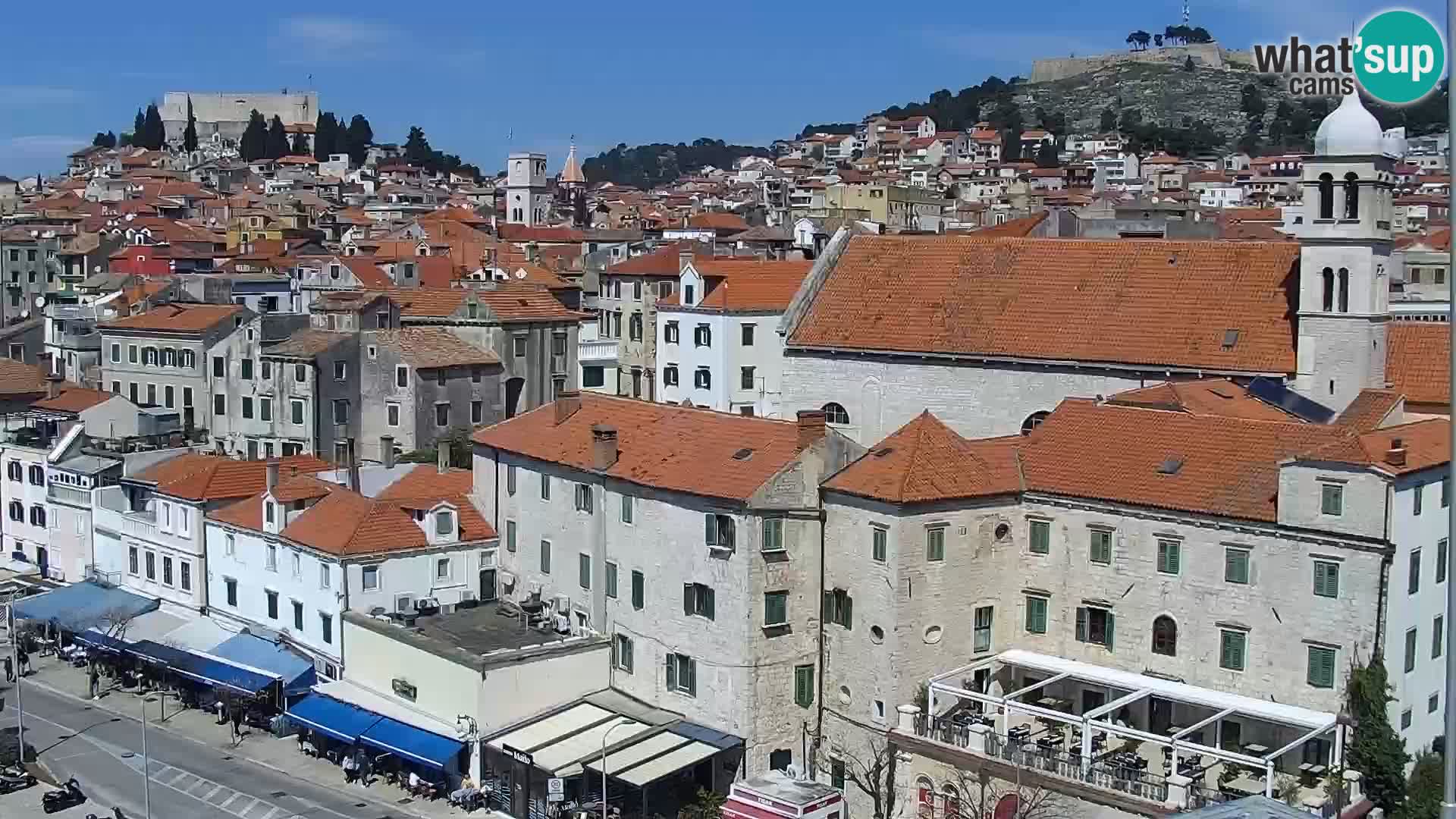 Webcam Šibenik – panorama Bellevue Hotel