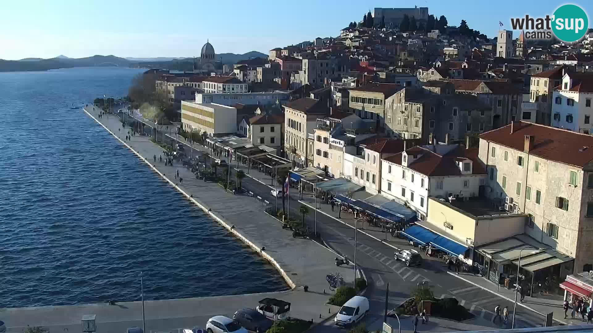 Webcam Šibenik – view from hotel Bellevue