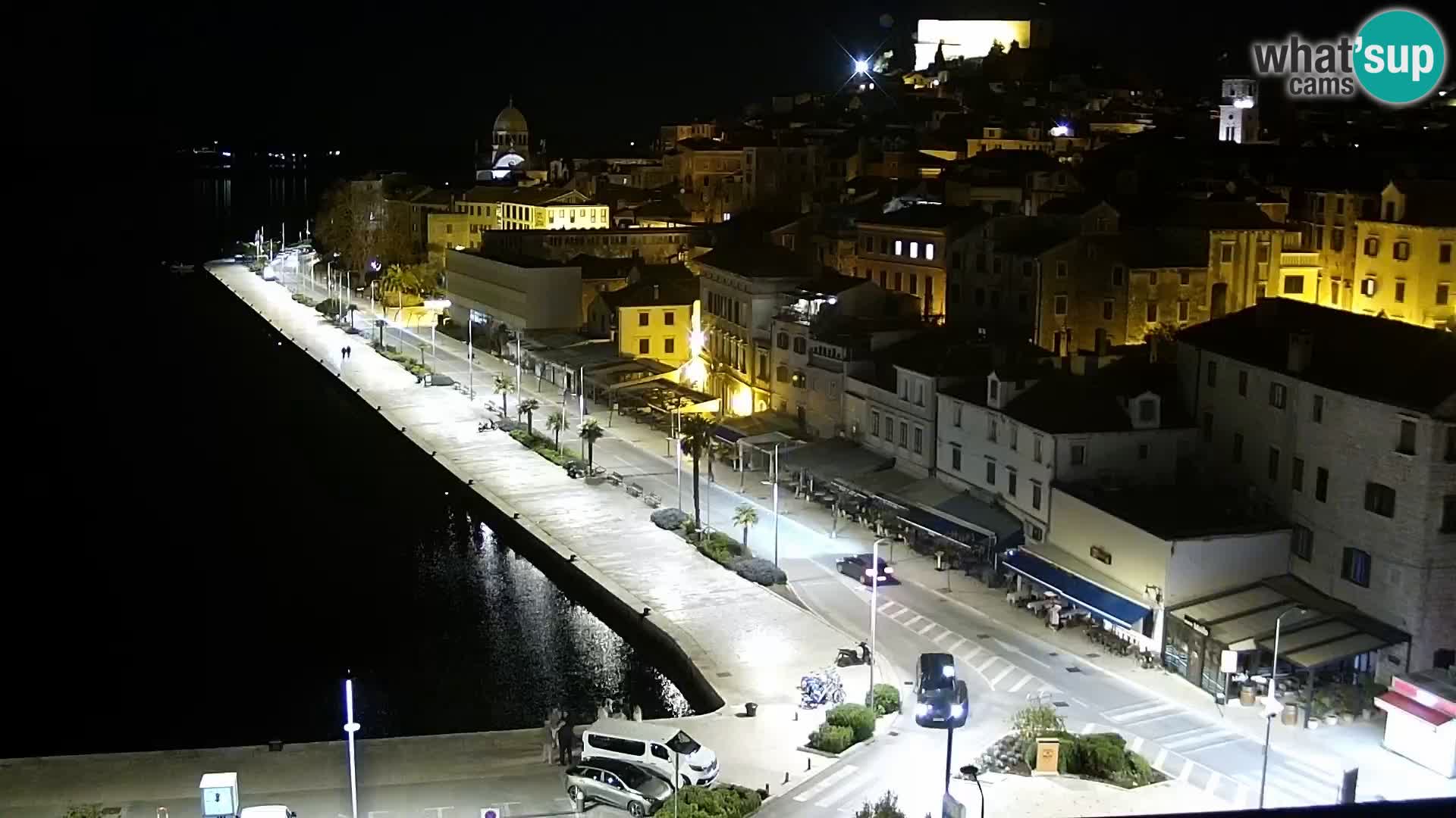 Webcam Šibenik – view from hotel Bellevue