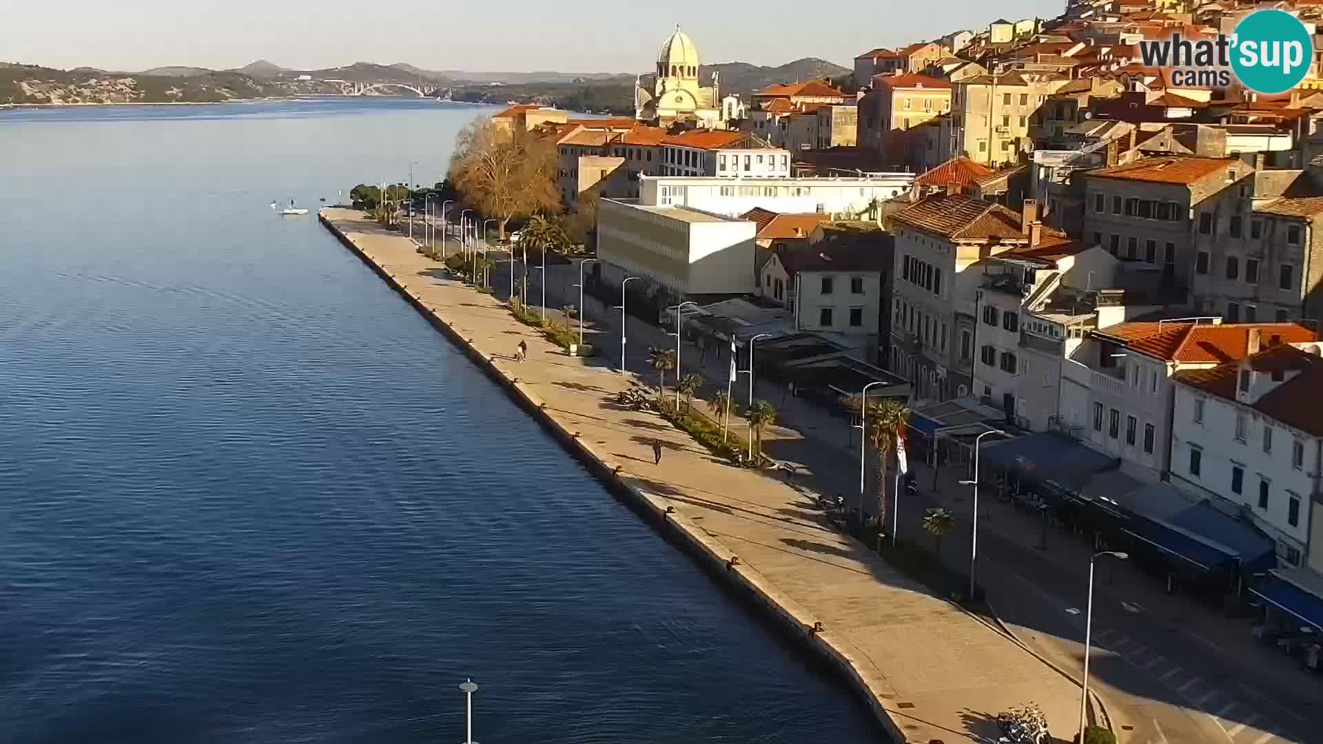 Webcam Šibenik – view from hotel Bellevue