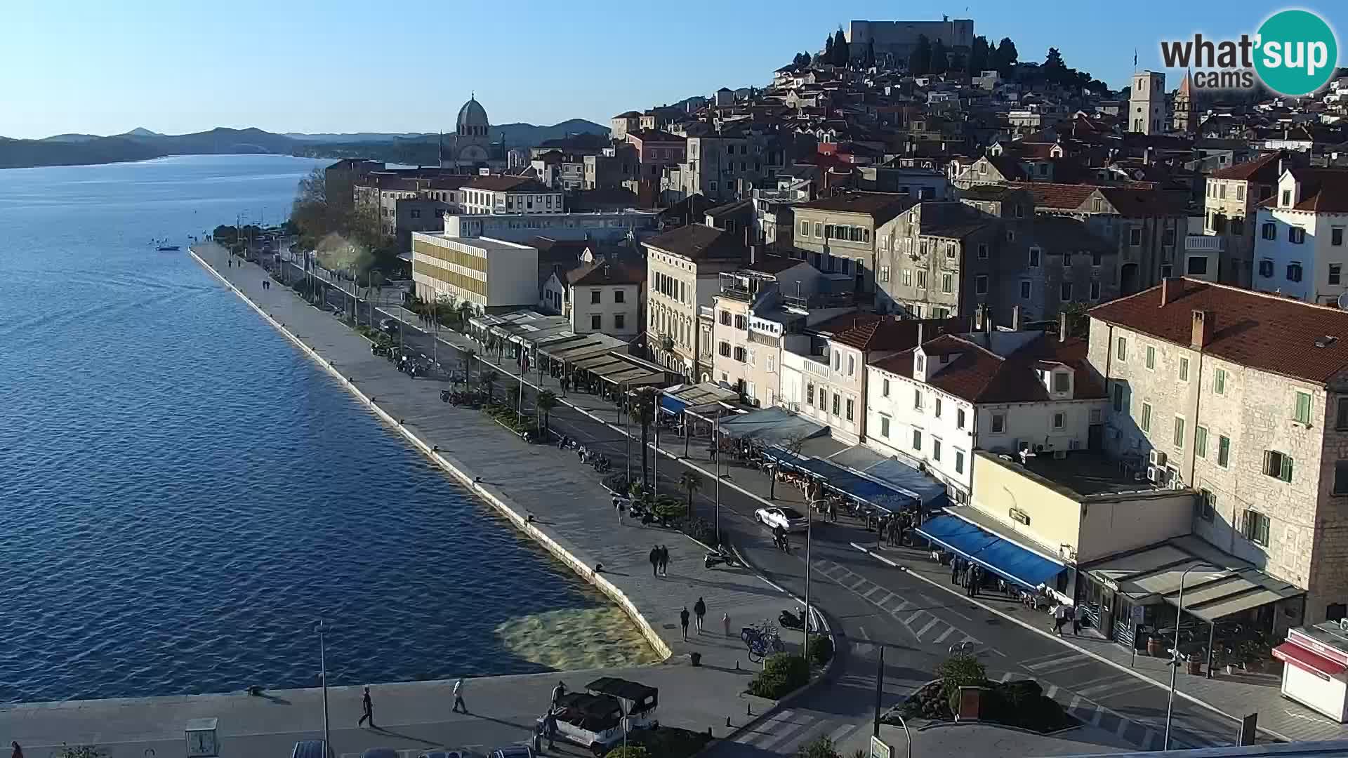 Webcam Šibenik – panorama Bellevue Hotel