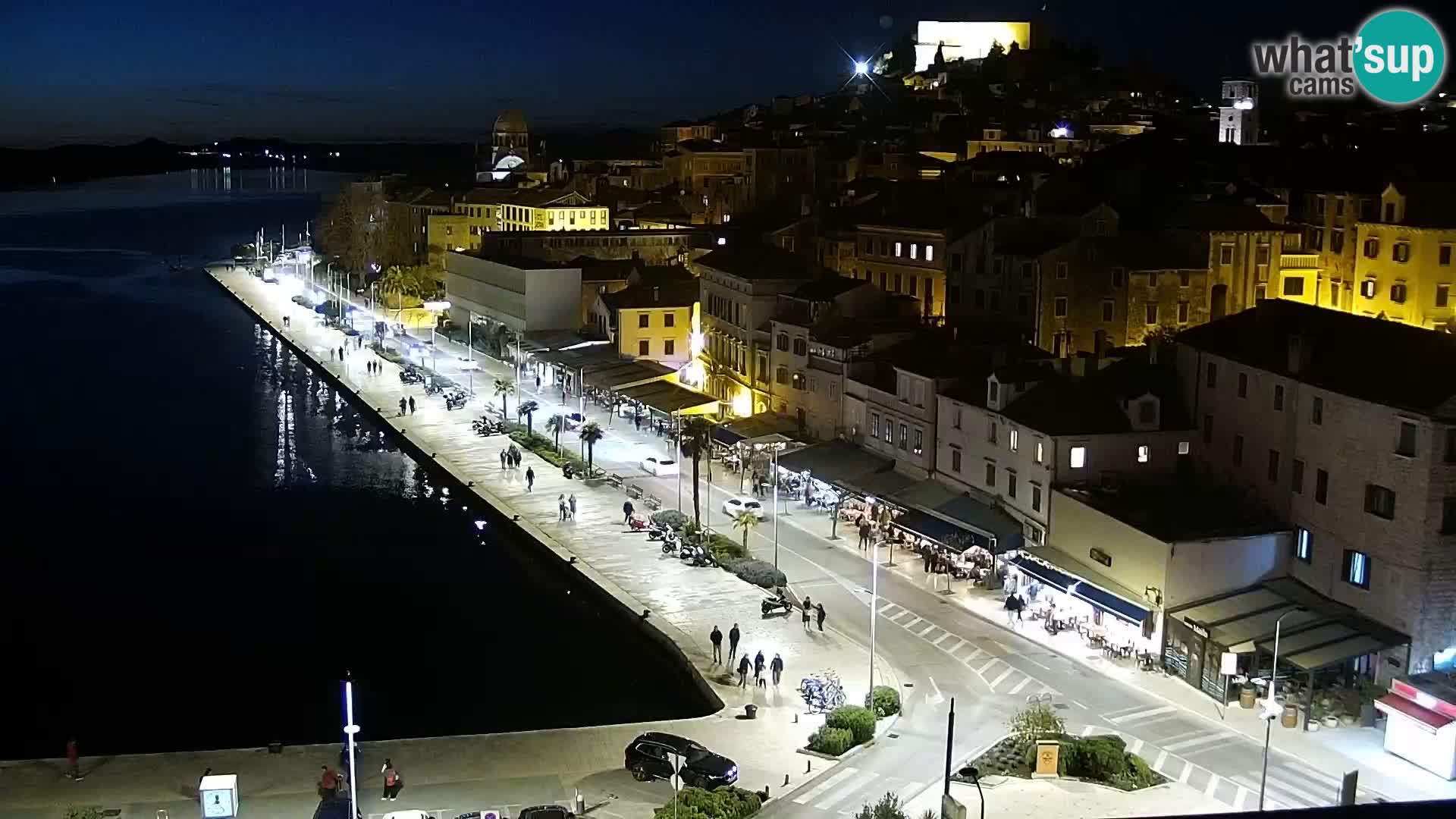 Webcam Šibenik – panorama Bellevue Hotel