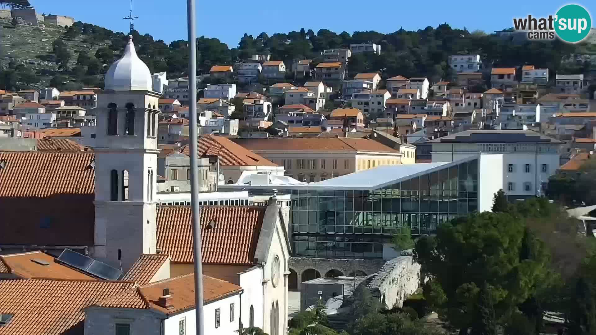 Webcam Šibenik – view from hotel Bellevue