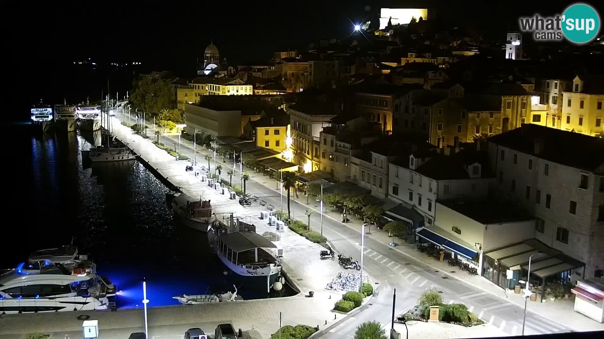 Webcam Šibenik – panorama Bellevue Hotel