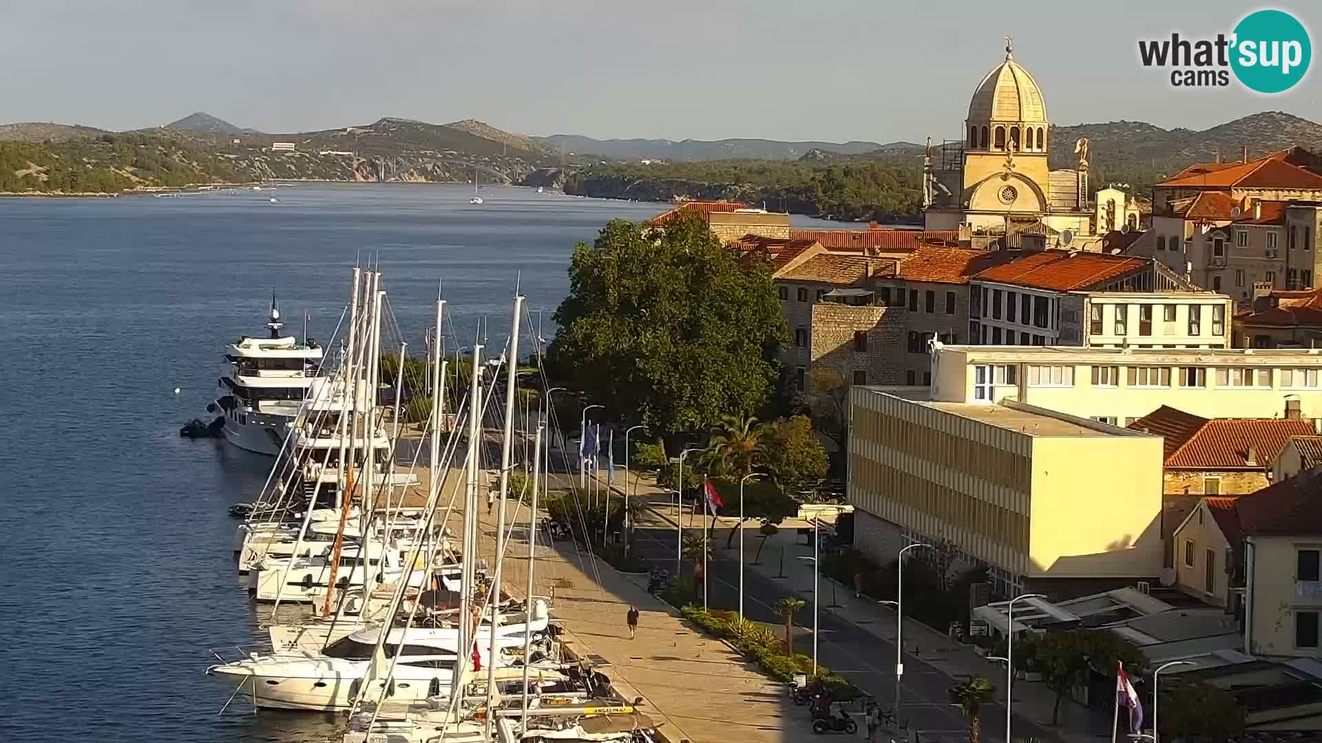 Webcam Šibenik – panorama Bellevue Hotel