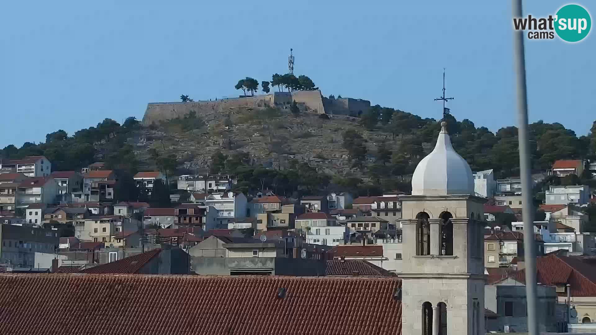 Webcam Šibenik – panorama Bellevue Hotel