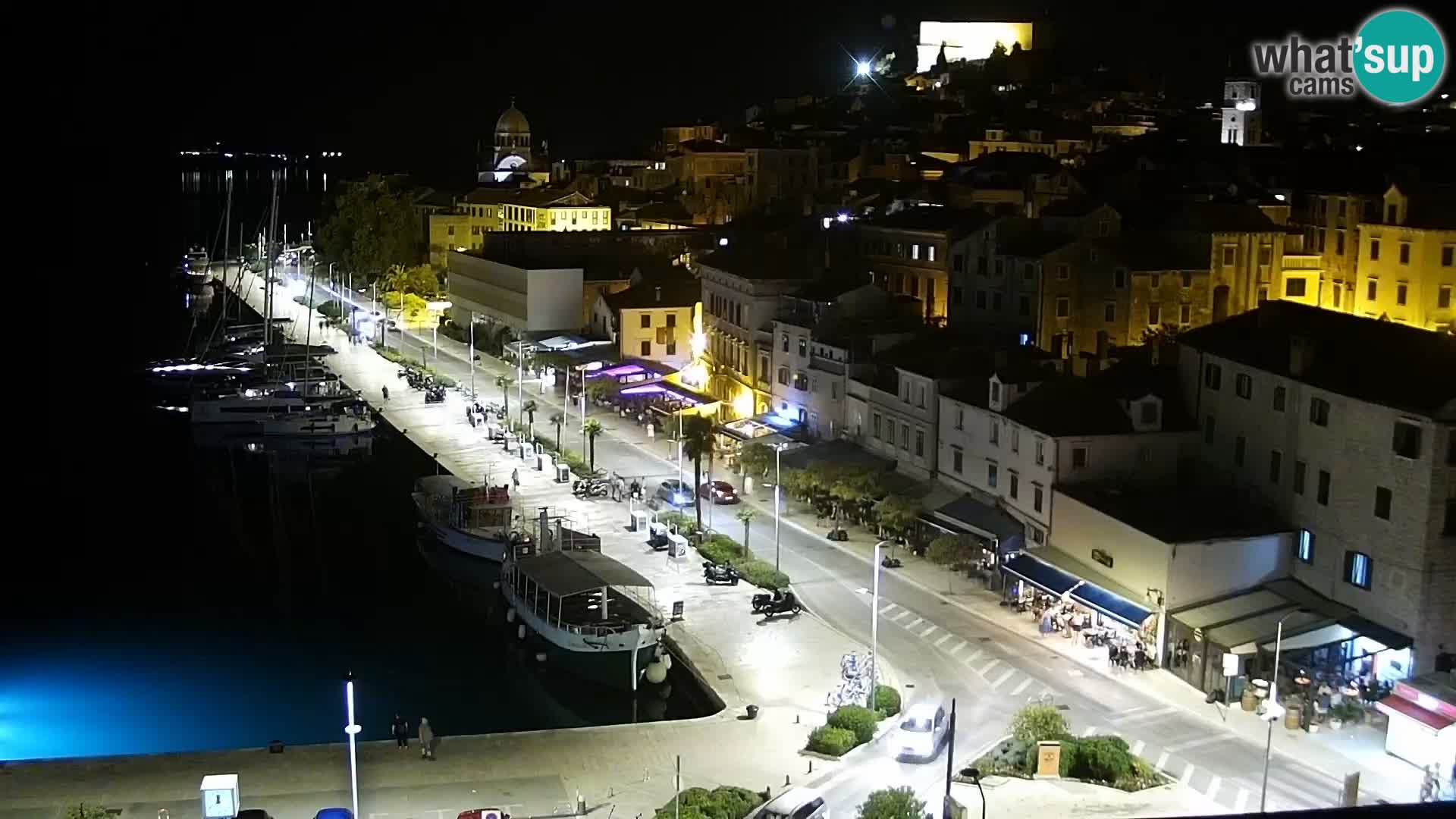Webcam Šibenik – view from hotel Bellevue