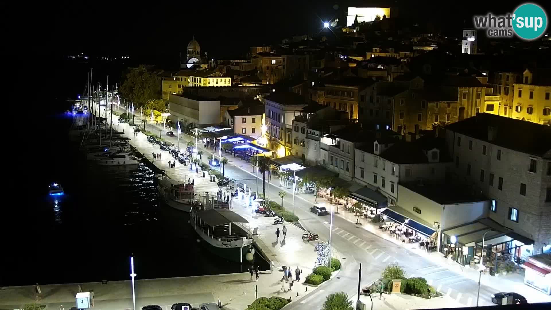 Webcam Šibenik – view from hotel Bellevue