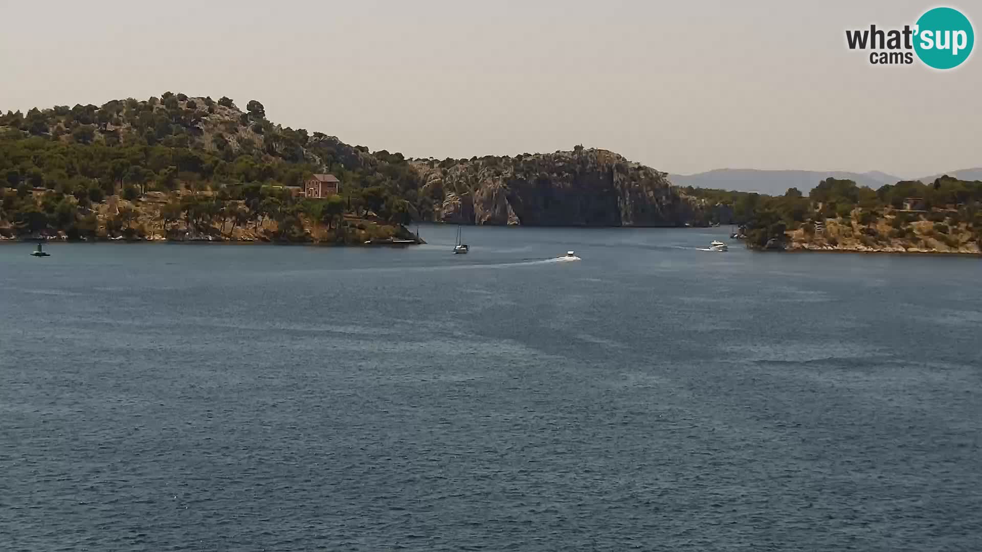 Webcam Šibenik – view from hotel Bellevue