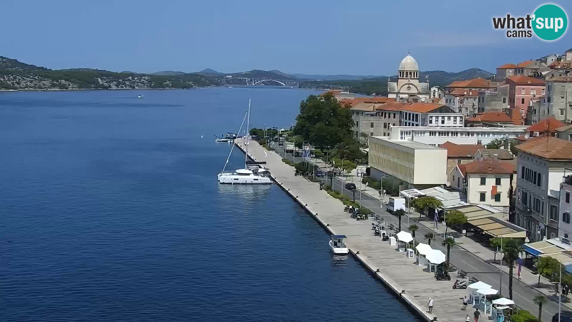Webcam Šibenik – panorama Bellevue Hotel