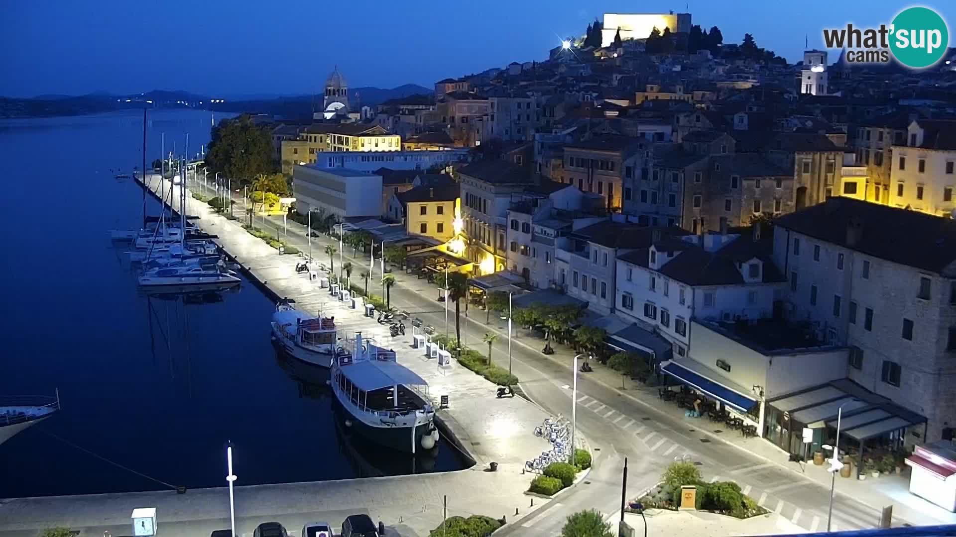 Webcam Šibenik – panorama Bellevue Hotel
