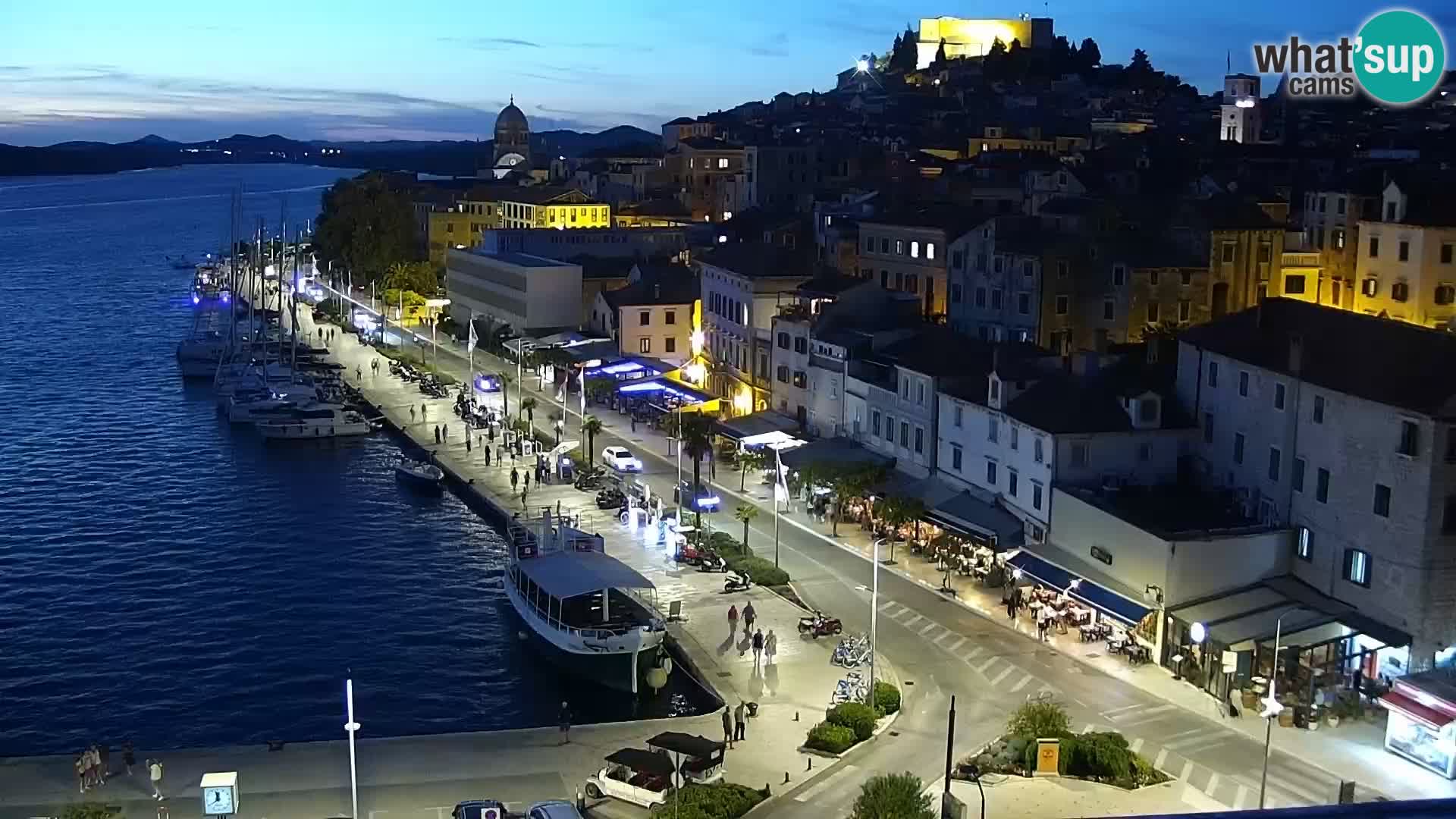 Webcam Šibenik – view from hotel Bellevue