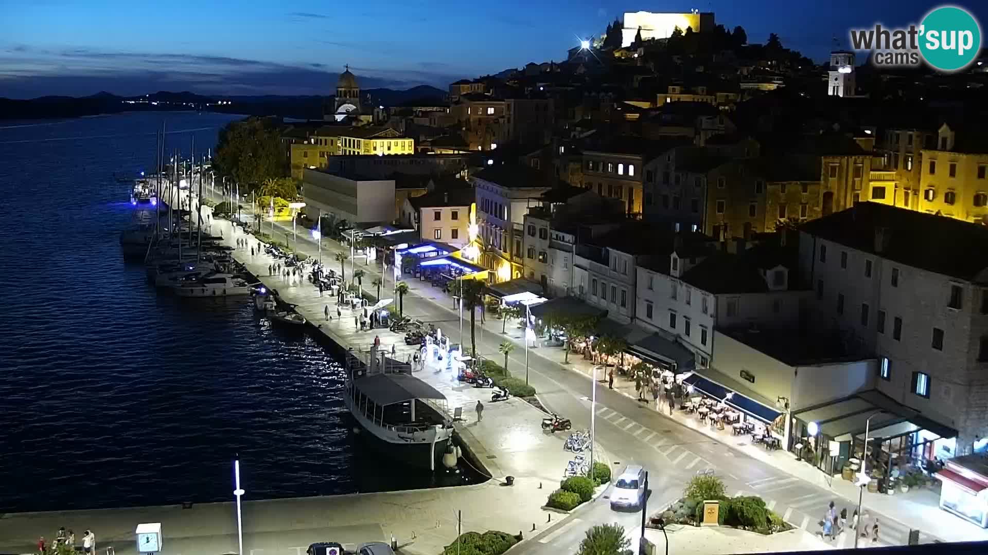 Webcam Šibenik – panorama Bellevue Hotel