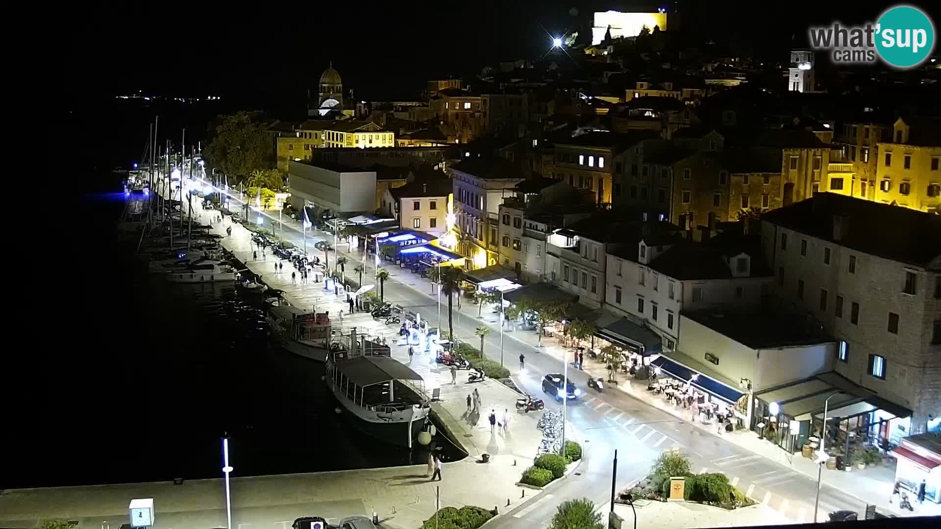 Webcam Šibenik – view from hotel Bellevue