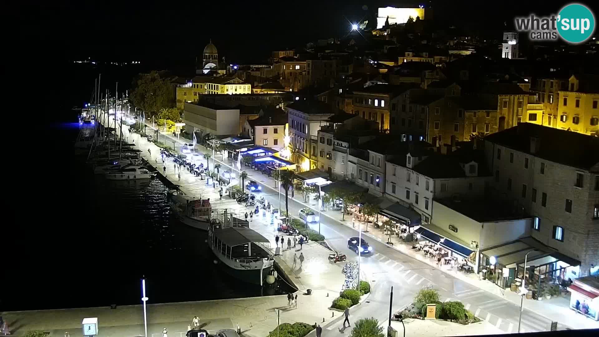 Webcam Šibenik – view from hotel Bellevue