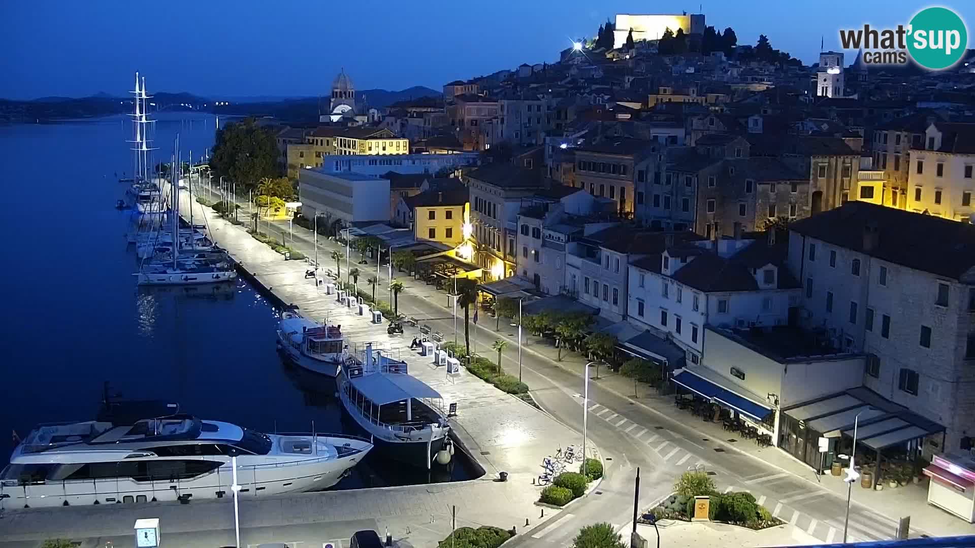 Webcam Šibenik – panorama Bellevue Hotel