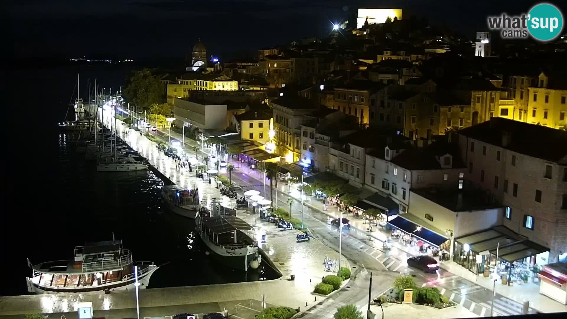 Webcam Šibenik – view from hotel Bellevue