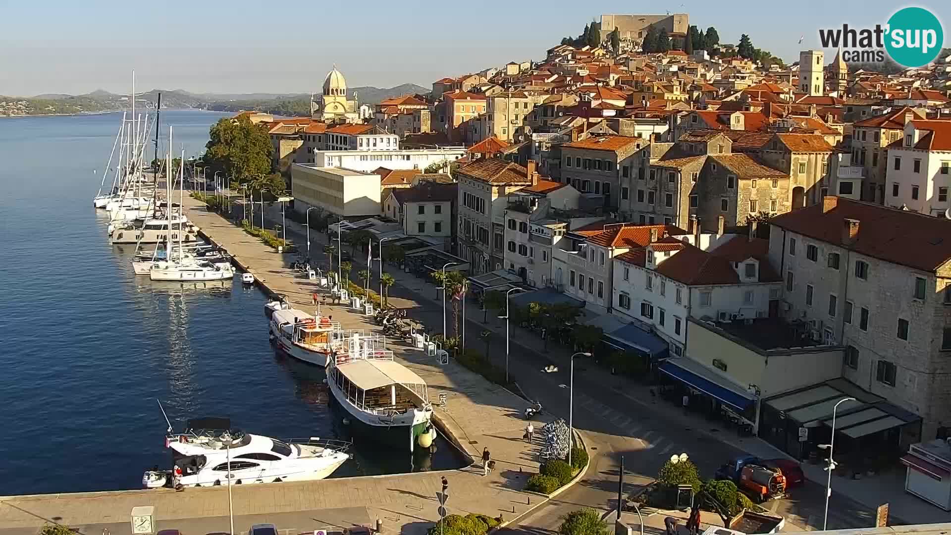 Webcam Šibenik – panorama Bellevue Hotel